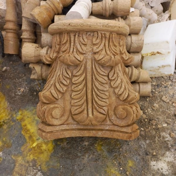 تولید سنگ نما رومی و سرستون هفت سنگ در رضوانشهر اصفهان