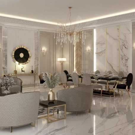 طراحی و‌ معماری نما کلاسیک و‌ مدرن سازه پرداخت اسماعیلی در تهران