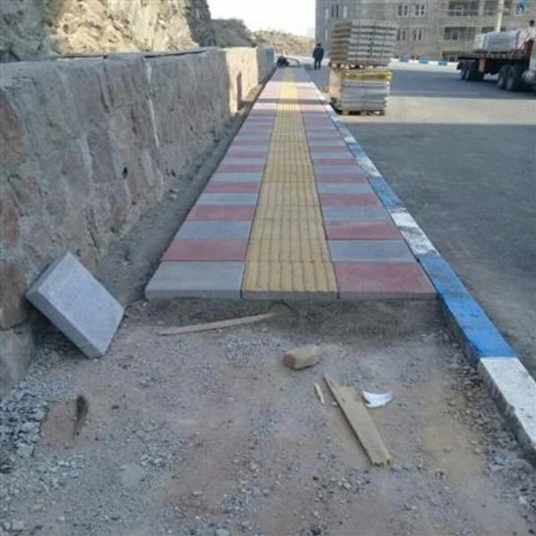 محوطه سازی و جدول کاری و کفپوش در بهارستان تهران