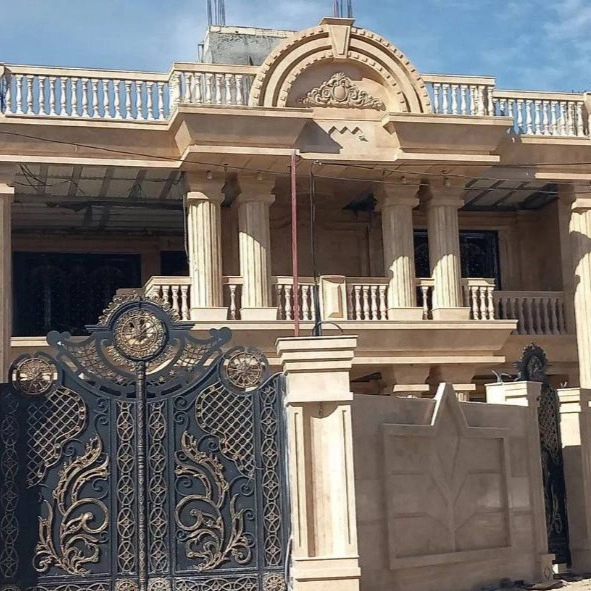 اجرای نمای ساختمان یادگار ،اجرای نما کلاسیک مدرن در یاسوج
