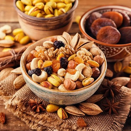 Dry Ata, selling all kinds of nuts, walnuts, rice and tea in Ferdis
