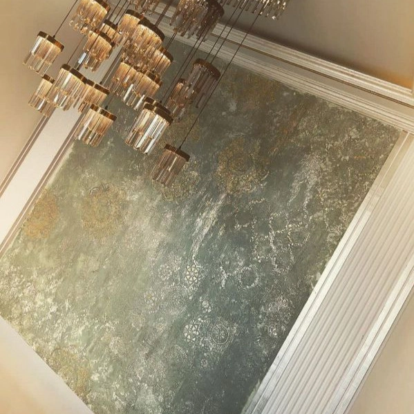 طراحی حمیرا اسلامیان، اجرای پتینه و گچبری مدرن در آمل مازندران