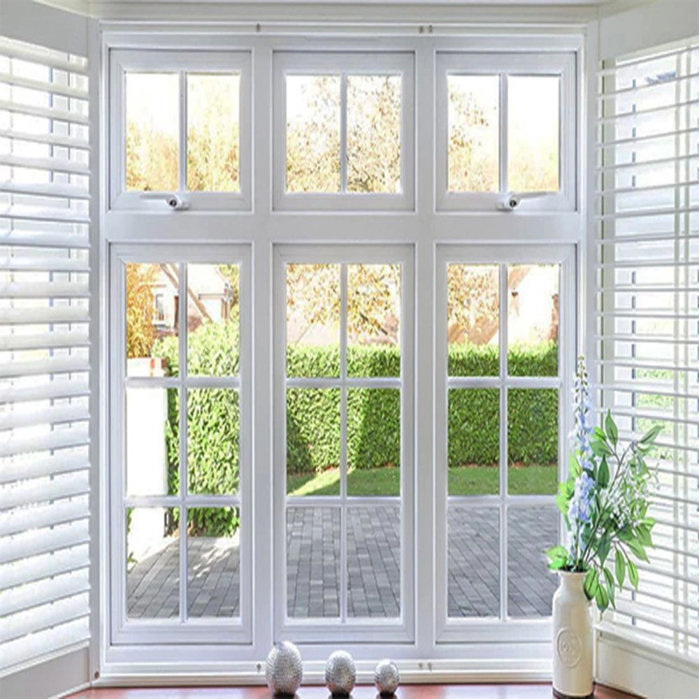 White made double-glazed windows, installation of UPVC windows in Islamshahr