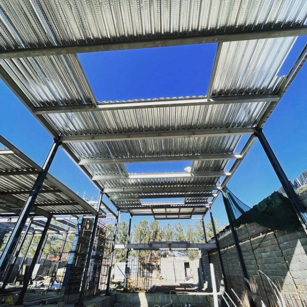 RAF Engineering Group, implementation of concrete structure and steel deck roof in Mashhad