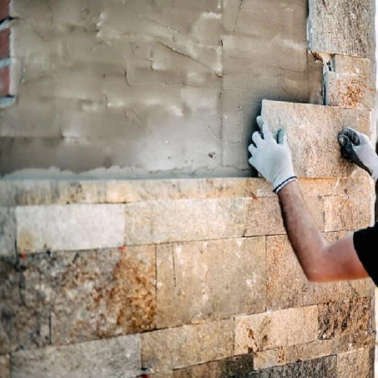 Amiri stone work, design and implementation of building facade stone in Karaj