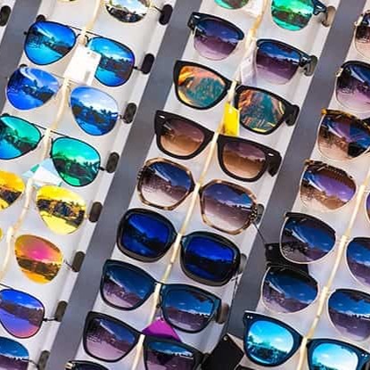 بيع وتوزيع جميع أنواع النظارات الشمسية