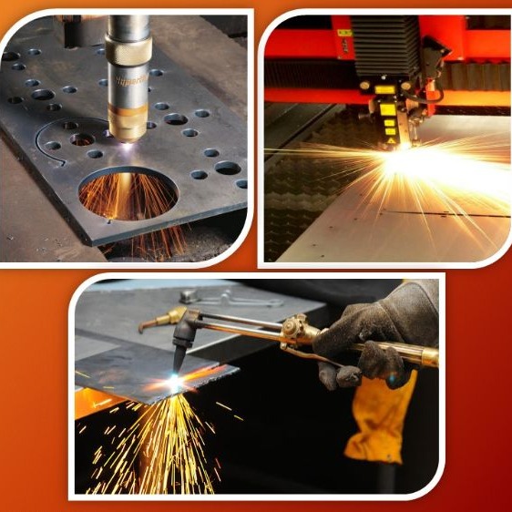 Plasma laser cutting and theoretical air gas in Zanjan