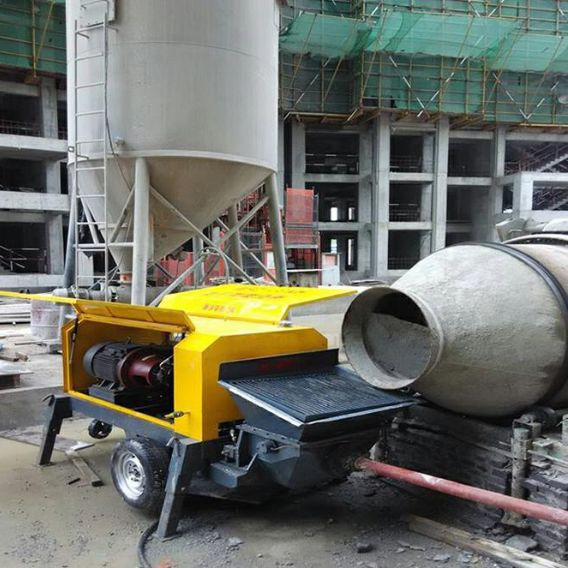 İslamşehr Hamid'de beton pompaları ve hidrolik pompa karıştırıcılarının onarımı ve devreye alınması