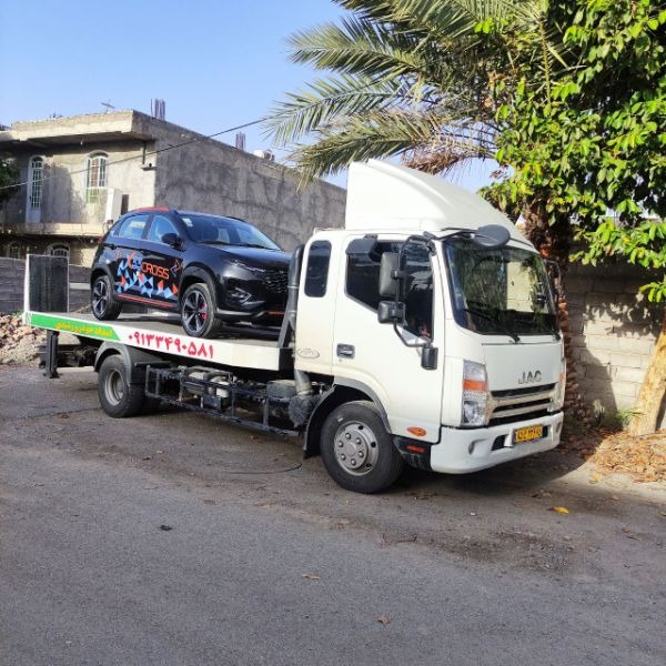 Rashidi'nin Kerman'daki tek araçlı kamyon ve kamyon kurtarma şirketi