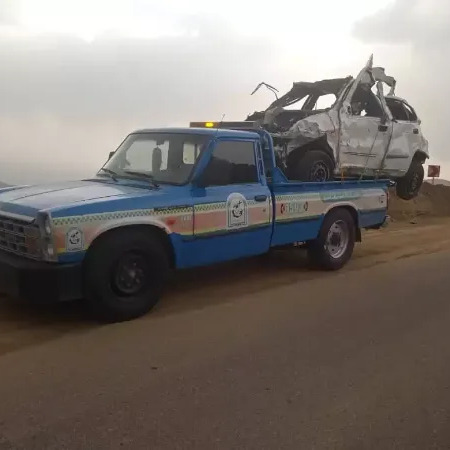 Alamut car rescue in Qazvin
